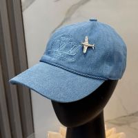 Louis Vuitton LV Plane Baseball Cap in Cotton Blue