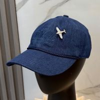 Louis Vuitton LV Plane Baseball Cap in Cotton Navy Blue