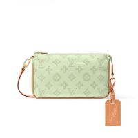 Louis Vuitton Pochette Accessoires Bag in Monogram Origine Canvas M28320 Green