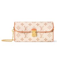 Louis Vuitton Pochette Camille Bag in Monogram Dune Canvas M26583 Beige