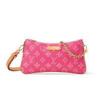Louis Vuitton Pochette Liv Bag in Monogram Origine Linen M27719 Rose