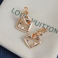 Louis Vuitton Puffygram Earrings in Metal Rose Gold