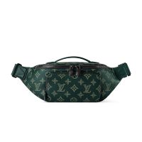 Louis Vuitton Rush Bumbag in Monogram Shadow Leather M27153 Green