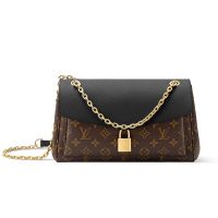 Louis Vuitton Saint Germain PM Crossbody Bags in Monogram Canvas M26285 Brown/Black