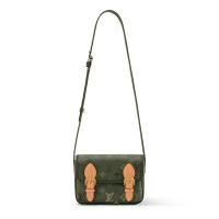 Louis Vuitton Satchel Wearable Wallet in Monogram Surplus Canvas M26969 Khaki Green