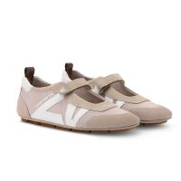 Louis Vuitton LV Sneakerina Mary Jane Women Satin and Suede 1AJP00 Beige