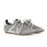 Louis Vuitton LV Sneakerina Sneakers Unisex Lambskin and Suede 1AIVML Grey