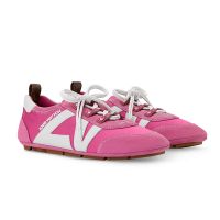 Louis Vuitton LV Sneakerina Sneakers Women Satin and Suede 1AJJXG Pink