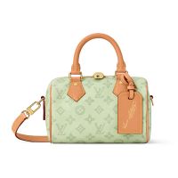 Louis Vuitton Speedy 20 Bandouliere Bag in Monogram Origine Canvas M27530 Green