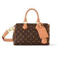 Louis Vuitton Speedy P9 Bandouliere 25 Bag in Monogram Calfskin M24443 Brown