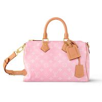 Louis Vuitton Speedy P9 Bandouliere 30 Bag in Monogram Calfskin M13914 Pink
