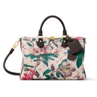 Louis Vuitton Speedy Soft Bandouliere 30 Bag in Monogram Dune Canvas M29066 Beige