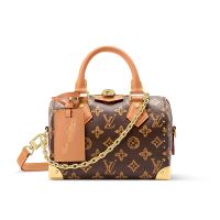Louis Vuitton Speedy Trunk 20 Bag in Monogram Origine Canvas M28102 Brown