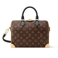 Louis Vuitton Speedy Trunk 25 Bag in Monogram Canvas M26181 Brown