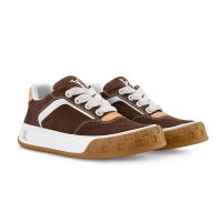 Louis Vuitton LV Tilted Sneakers Unisex Suede 1AJ766 Brown