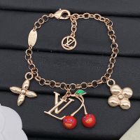 Louis Vuitton x TM Cerise Bracelet in Metal Rose Gold