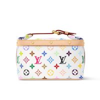 Louis Vuitton x TM Cruiser Toiletry Bag in Monogram Multicolor Canvas M27900 White