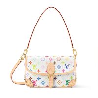 Louis Vuitton x TM Diane PM Handbag in Monogram Multicolor Canvas M27866 White