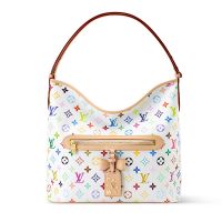 Louis Vuitton x TM Lineup Handbag in Monogram Multicolor Canvas M27582 White