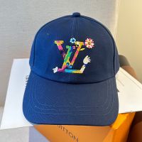 Louis Vuitton x TM Superflat Baseball Cap in Cotton Blue