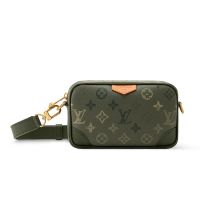 Louis Vuitton Trocadero Wearable Wallet in Monogram Surplus Canvas M26937 Khaki Green