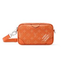 Louis Vuitton Trocadero Wearable Wallet in Monogram Heritage Canvas M26825 Orange