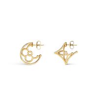 Louis Vuitton LV Twiggy Earrings in Metal M00956 Gold