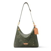 Louis Vuitton Vagabon Hobo Bag in Monogram Surplus Canvas M27181 Khaki Green