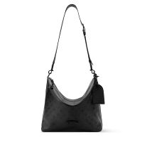 Louis Vuitton Vagabon Hobo Bag in Monogram Midnight Canvas M27856 Black