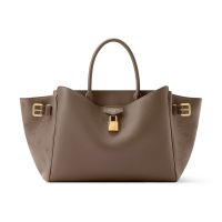 Louis Vuitton Vendome PM Tote in Calfskin M27040 Taupe