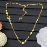Louis Vuitton LV Vers Dice Necklace in Metal with Enamel Gold