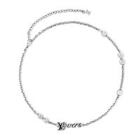 Louis Vuitton LV Vers Dice Necklace in Metal with Enamel M02565 Silver