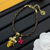 Louis Vuitton Vivienne Pool Bracelet in Monogram Canvas and Metal Gold