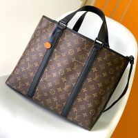 Louis Vuitton Weekend PM Tote in Monogram Canvas M45734 Brown