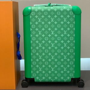 Louis Vuitton Horizon 55 Luggage In Monogram Canvas and Taiga Leather M31043 Green