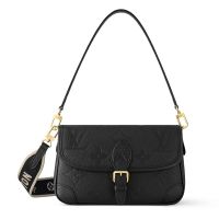 Louis Vuitton Diane Handbag In Monogram Empreinte Leather M46386 Black