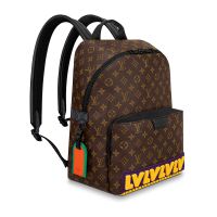 Louis Vuitton Discovery Backpack In LV Rubber Signature Monogram Canvas M57965 Brown