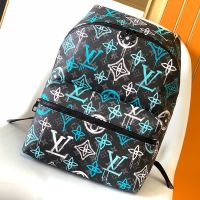 Louis Vuitton Discovery Backpack In Graffiti Monogram Canvas M21395 Multicolor