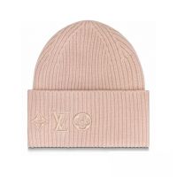 Louis Vuitton LV Iconic Signatures Beanie In Wool M77872 Pink