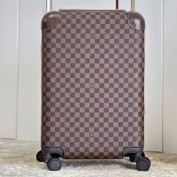 Louis Vuitton Horizon 55 Luggage In Damier Graphite Canvas Brown