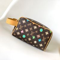Louis Vuitton Locker Dopp Kit In Monogram Craggy Canvas M47069 Brown/Multicolor