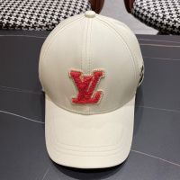 Louis Vuitton LV Signature Teddy Bear Baseball Cap In Cotton Beige