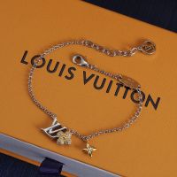Louis Vuitton LV Gram Bracelet In Metal Silver