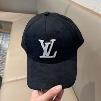 Louis Vuitton LV Signature Baseball Cap In Cotton Black
