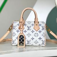 Louis Vuitton Speedy Bandouliere 20 Bag In Monogram Jacquard Fabric M24709 Multicolor