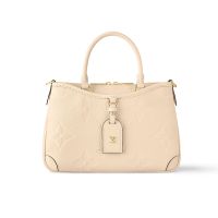 Louis Vuitton Trianon PM Tote In Monogram Empreinte Leather M46503 Beige